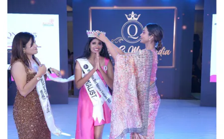 Dharini Dev Shines as Title Winner at Miss India Queen of Nation 2025