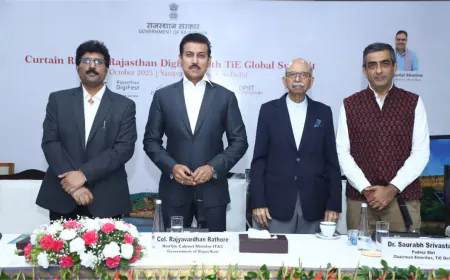 Jaipur to host Rajasthan DigiFest in association with TiE Global Summit, spotlighting sustainable innovation in the AI age