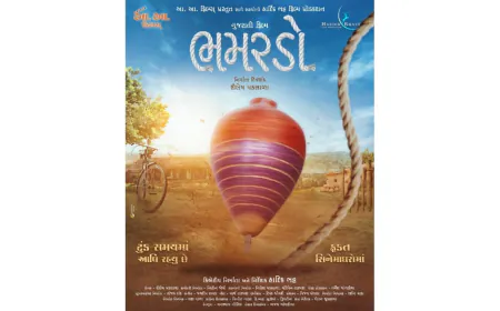 Nostalgia-Inducing Title Poster Released for the Film ‘Bhamardo’, Excitement Builds for the Trailer