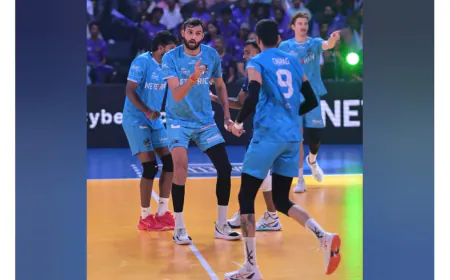 PVL 2025: Season 4( Match 29) Goa Guardians complete remarkable 3–2 comeback to outclass Delhi Toofans