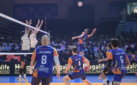 PVL 2025 Season 4 (Match 36): Mumbai Meteors march into the final with an emphatic triumph over Goa Guardians