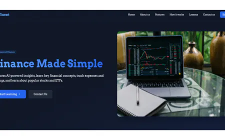 Teen Innovator Launches Finfluent, an AI Platform Revolutionizing Financial Literacy Education