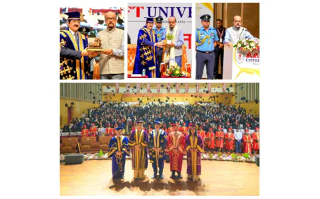 Governor H.E. Ramen Deka Presides Over a Grand and Global AAFT University Convocation 2025 at Raipur