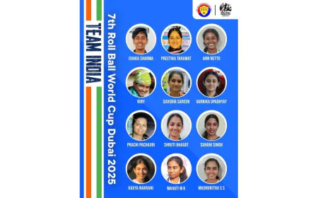 Team India Gears Up for the 7th Roll Ball World Cup 2025: Squads Announced, Month-Long Pune Camp Begins