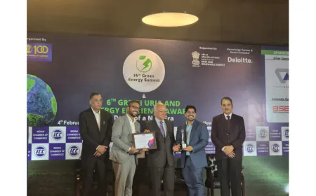 Fujiyama Power Systems Limited Wins Silver at 6th Green Urja and Energy Efficiency Awards