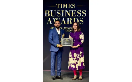 Lanchulal KS Honored as Business & Entertainment Personality of the Year at Times Business Awards 2025–26