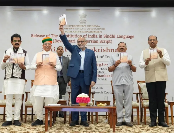 10th April to mark Sindhi Language Day MP Shankar Lalwani organized an event Boosts linguistic Inclusivity