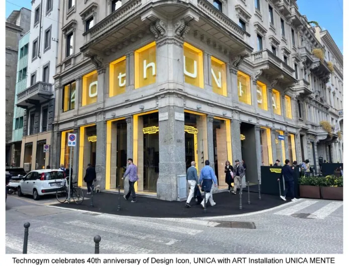 Technogym celebrates 40th anniversary of Design Icon, UNICA with ART Installation UNICA MENTE