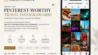 Inside the Pinterest-Worthy Travel Instagram Grid Inspiring Travel Lovers Around the World | Nigel John Chittillappilly
