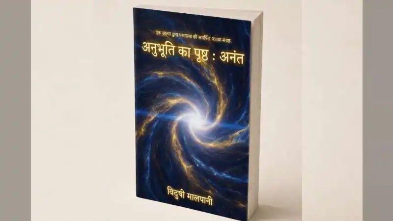 Author Vidushi Malpani Releases Her 26th Book, Anubhuti Ka Prishth: Anant
