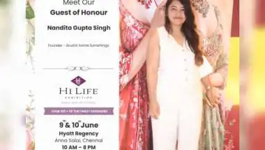 Nandita Gupta Singh Honoured at Hi Life Exhibition Chennai, Event Sees Strong Visitor Response